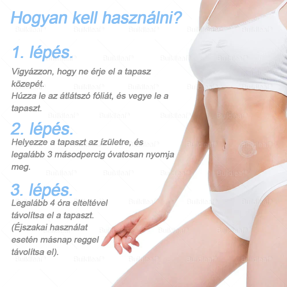 🌿Ajánlott a Semmelweis Egyetem szakértői által | Hivatalos Webshop | BuildLeaf® GLP-1 Nano-Microneedle Patch (elhízás, szívbetegségek, cukorbetegség, alvászavarok, ízületi gondok ellen)