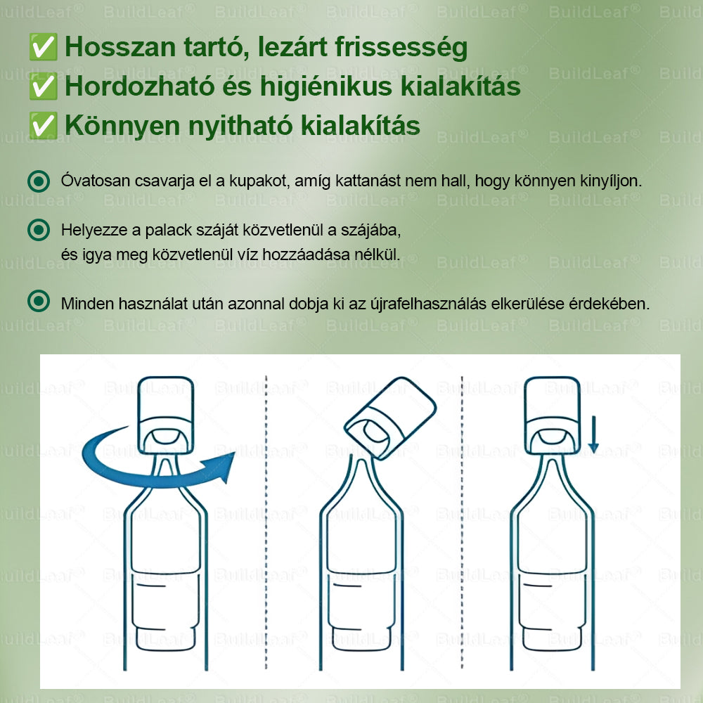 💥Utolsó 5 darab – 50% kedvezmény! 🌿 A készlet véges! Szerezd be MOST a BuildLeaf® cseppeket, és élvezd a gyors fogyást féláron! 💪