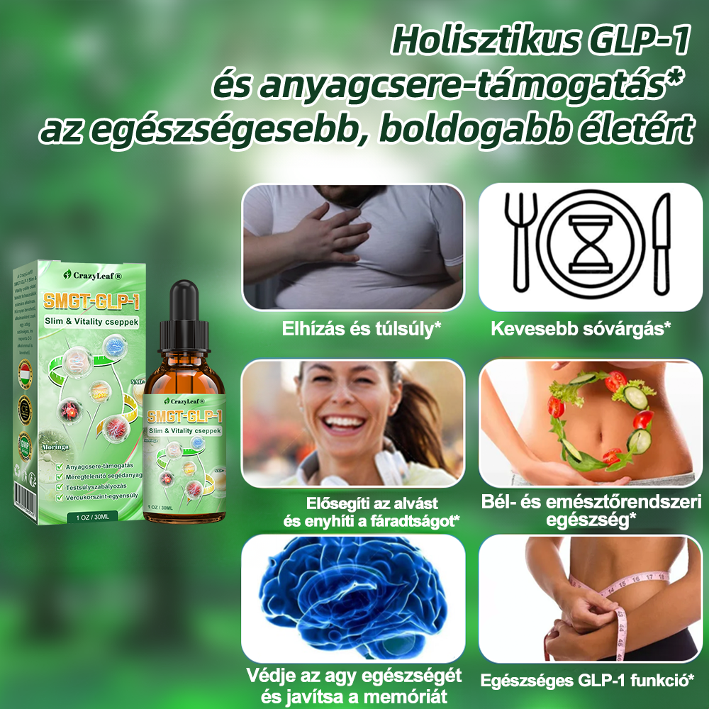 🥝𝐓𝐞𝐥𝐣𝐞𝐬 𝐭𝐞𝐬𝐭 𝐞𝐠é𝐬𝐳𝐡𝐞𝐠é𝐠𝐞 𝐢𝐭𝐭 𝐤𝐞𝐳𝐝ő𝐝𝐢𝐤 ✅ 𝐂𝐫𝐚𝐳𝐲𝐋𝐞𝐚𝐟® 𝐆𝐋𝐏-𝟏 𝐌𝐎𝐑𝐈𝐍𝐆𝐀 𝐅𝐨𝐠𝐲ó𝐤ú𝐫á𝐬 🛡️ & 𝐄𝐠é𝐬𝐳𝐡𝐞𝐠𝐟𝐨𝐤𝐨𝐳ó 𝐂𝐬𝐞𝐩𝐩𝐞𝐤 💪 – Magas vérnyomás, pajzsmirigy alulműködés, magas vércukor, elhízás, bőr feszesítése