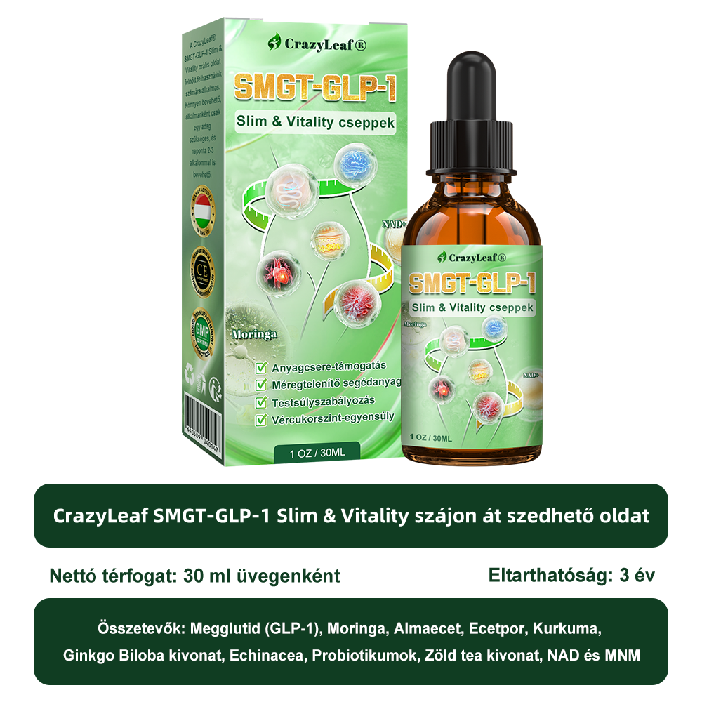 🥝𝐓𝐞𝐥𝐣𝐞𝐬 𝐭𝐞𝐬𝐭 𝐞𝐠é𝐬𝐳𝐡𝐞𝐠é𝐠𝐞 𝐢𝐭𝐭 𝐤𝐞𝐳𝐝ő𝐝𝐢𝐤 ✅ 𝐂𝐫𝐚𝐳𝐲𝐋𝐞𝐚𝐟® 𝐆𝐋𝐏-𝟏 𝐌𝐎𝐑𝐈𝐍𝐆𝐀 𝐅𝐨𝐠𝐲ó𝐤ú𝐫á𝐬 🛡️ & 𝐄𝐠é𝐬𝐳𝐡𝐞𝐠𝐟𝐨𝐤𝐨𝐳ó 𝐂𝐬𝐞𝐩𝐩𝐞𝐤 💪 – Magas vérnyomás, pajzsmirigy alulműködés, magas vércukor, elhízás, bőr feszesítése