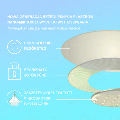 🌿Ajánlott a Semmelweis Egyetem szakértői által | Hivatalos Webshop | BuildLeaf® GLP-1 Nano-Microneedle Patch (elhízás, szívbetegségek, cukorbetegség, alvászavarok, ízületi gondok ellen)