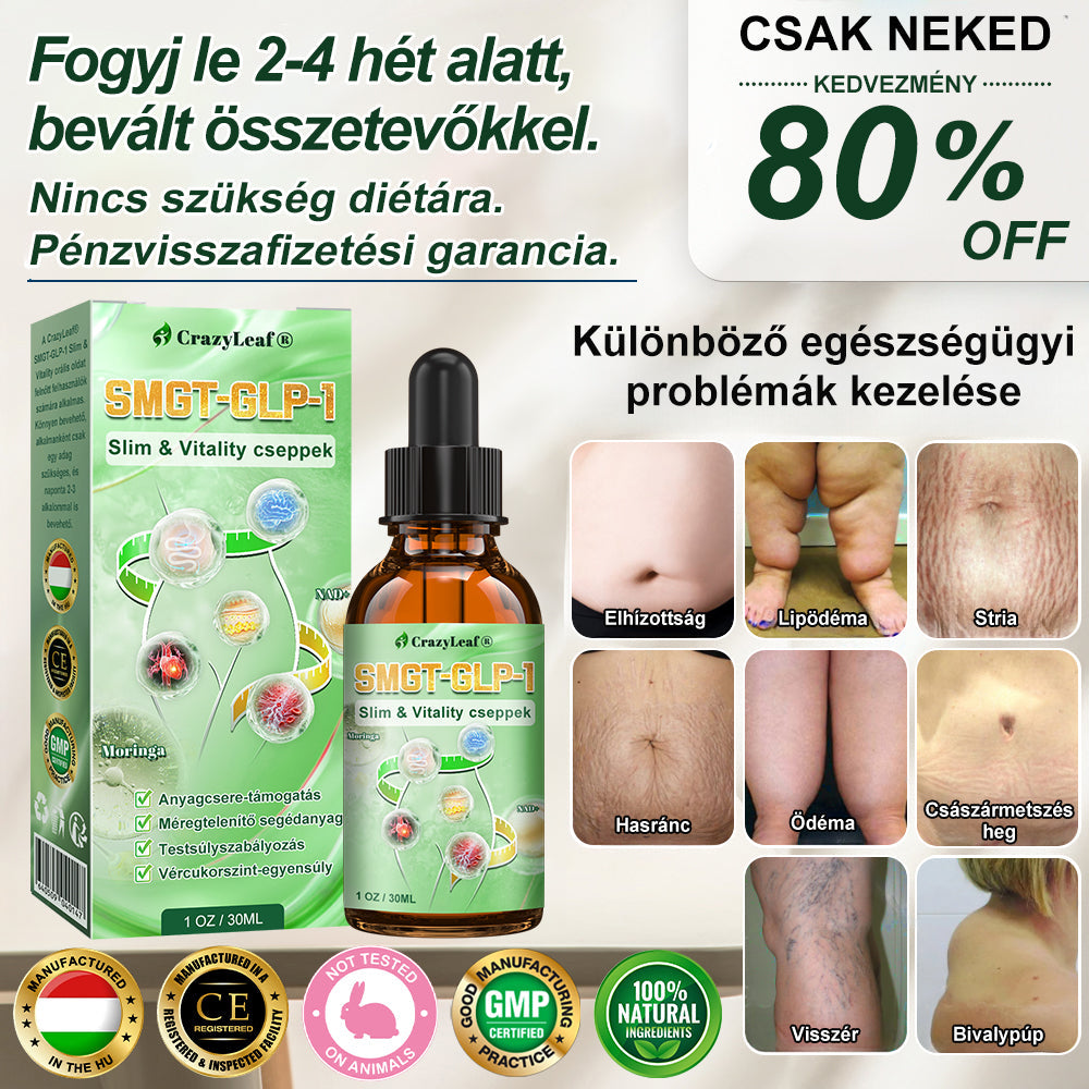 🥝𝐓𝐞𝐥𝐣𝐞𝐬 𝐭𝐞𝐬𝐭 𝐞𝐠é𝐬𝐳𝐡𝐞𝐠é𝐠𝐞 𝐢𝐭𝐭 𝐤𝐞𝐳𝐝ő𝐝𝐢𝐤 ✅ 𝐂𝐫𝐚𝐳𝐲𝐋𝐞𝐚𝐟® 𝐆𝐋𝐏-𝟏 𝐌𝐎𝐑𝐈𝐍𝐆𝐀 𝐅𝐨𝐠𝐲ó𝐤ú𝐫á𝐬 🛡️ & 𝐄𝐠é𝐬𝐳𝐡𝐞𝐠𝐟𝐨𝐤𝐨𝐳ó 𝐂𝐬𝐞𝐩𝐩𝐞𝐤 💪 – Magas vérnyomás, pajzsmirigy alulműködés, magas vércukor, elhízás, bőr feszesítése