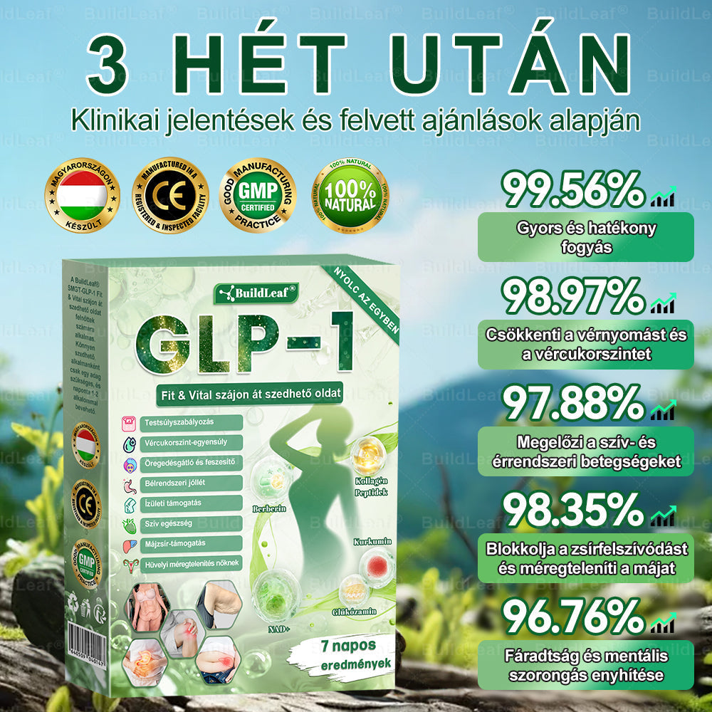 💥Utolsó 5 darab – 50% kedvezmény! 🌿 A készlet véges! Szerezd be MOST a BuildLeaf® cseppeket, és élvezd a gyors fogyást féláron! 💪