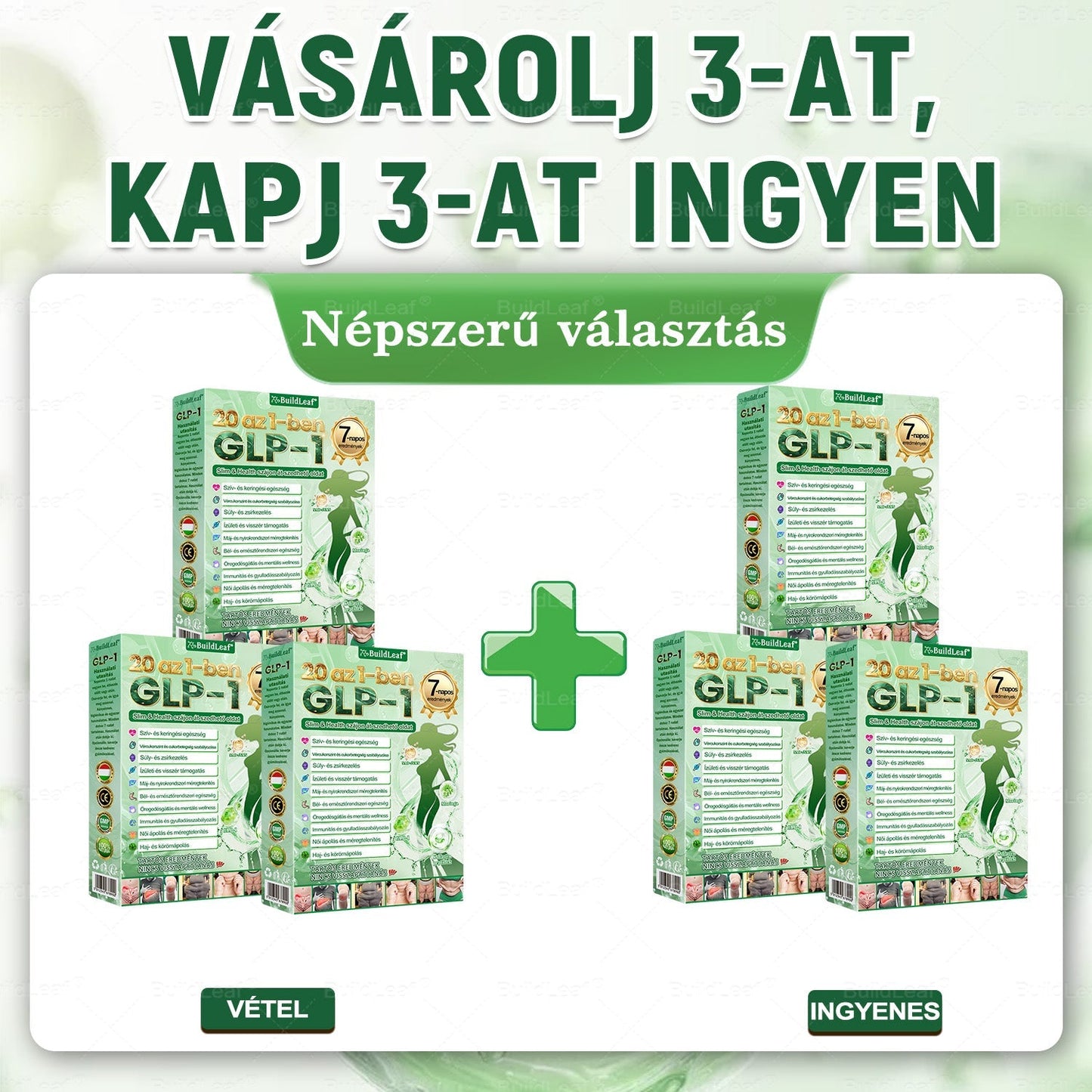 💥Utolsó 5 darab – 50% kedvezmény! 🌿 A készlet véges! Szerezd be MOST a BuildLeaf® cseppeket, és élvezd a gyors fogyást féláron! 💪